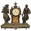 Image 1 : Ansonia “Summer & Winter" Mantle Clock