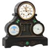 Image 1 : Large Marble Triple Dial Mantle Clock