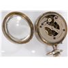 Image 8 : Dore Bronze & Malachite Hanging Ball Timepiece