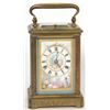 Image 3 : Porcelain Panel Carriage Clock