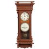 Image 1 : Waterbury Calendar No. 28 Double Dial Clock