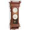 Image 2 : Waterbury Calendar No. 28 Double Dial Clock