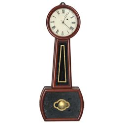 David L. Williams Weight Driven Banjo Clock