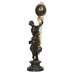 Ansonia Figural Juno Swing Clock