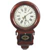 Image 1 : Ansonia Drop Extra Calendar Wall Clock
