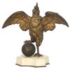 Image 1 : French Bronze Rooster Clock