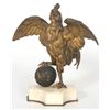 Image 2 : French Bronze Rooster Clock