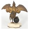 Image 4 : French Bronze Rooster Clock