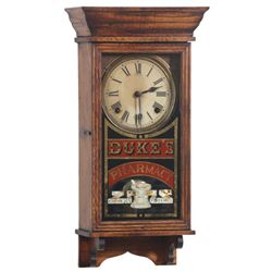 Duke’s Pharmacy Session Advertising Clock