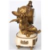 Image 2 : French Figural Marble & Bronze Mantle Clock