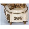 Image 7 : French Figural Marble & Bronze Mantle Clock