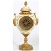 Image 3 : Porcelain & Bronze Mantle Clock
