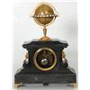 Image 3 : French Marble Mantle Clock w/ Annular Globe