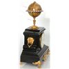 Image 6 : French Marble Mantle Clock w/ Annular Globe