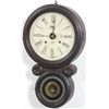 Image 2 : Ingraham Ionic Wall Clock W/ Seems Calendar Dial