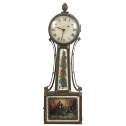 American Weight Driven Banjo Clock.