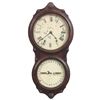 Image 1 : Seth Thomas No. 7 Double Dial Wall Clock