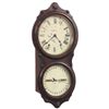 Image 2 : Seth Thomas No. 7 Double Dial Wall Clock
