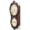 Image 3 : Seth Thomas No. 7 Double Dial Wall Clock