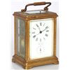 Image 3 : Hour Repeater Brass Carriage Clock w/ Alarm