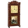 Image 1 : Mahogany Henry Terry Half Column Mantle Clock