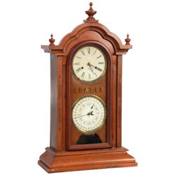New Haven Leader Double Dial Clock