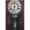 Image 8 : Kroeber Carved Walnut Wall Clock