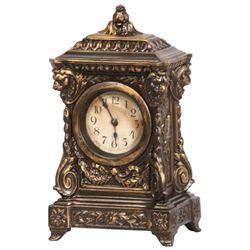 German Bronze Novelty Clock