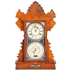 C.W. Feishtinger Calendar Shelf Clock
