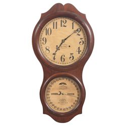 Ithaca No. 4 Double Dial Calendar Clock