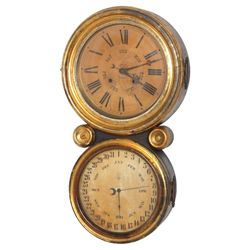 Ingraham “Ionic” Calendar Clock