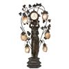 Image 1 : French Figural Standing Newell Lamp w/ Clock