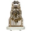 Image 1 : Gothic Triple Fusee Skeleton Clock