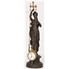 Image 2 : French Figural Mystery 2 Chain Swinger Clock