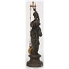 Image 3 : French Figural Mystery 2 Chain Swinger Clock