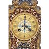 Image 7 : Japy Freres 3 Pc. Champleve Clock Set