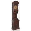 Image 1 : Carved Walnut Standing Floor Regulator