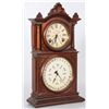 Image 2 : Ingraham Double Dial Calendar Clock