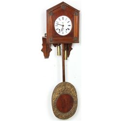 French Wag On The Wall Clock