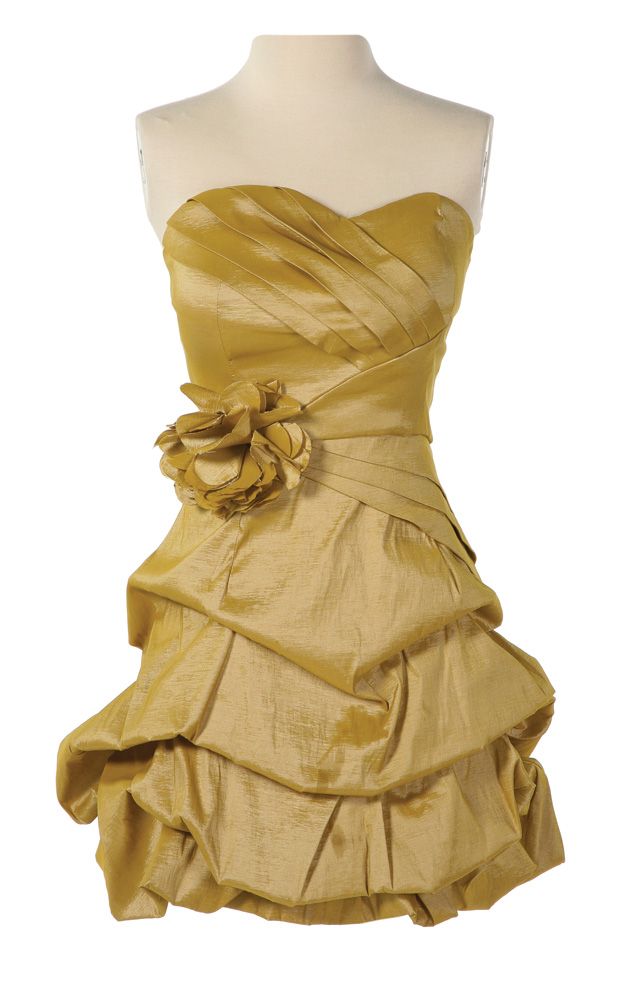 Capitol Citizen Gold Dress from The Hunger Games