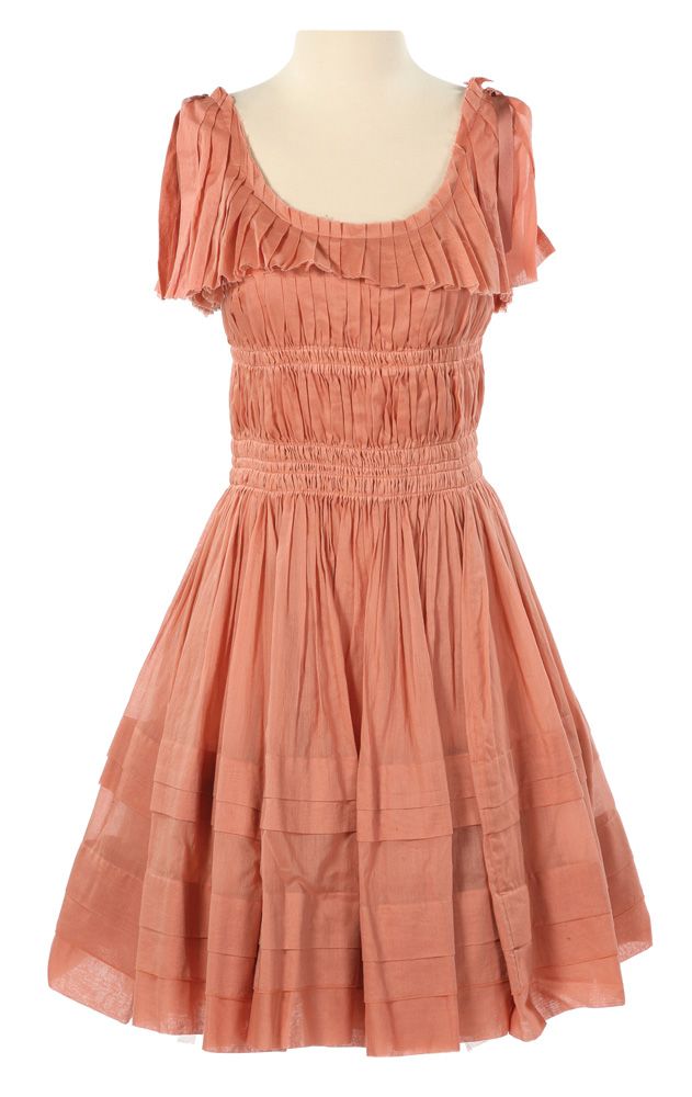 katniss pink dress Katniss fire dress scene