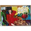 Image 1 : Bracha Guy, Lillian, Signed Oil on Paper