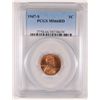 Image 1 : 1947-S LINCOLN WHEAT CENT, PCGS MS-66 RED