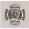 Image 2 : 1945-D MERCURY DIME, NGC MS-65 GEM