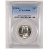 Image 1 : 1950-D WASHINGTON QUARTER, PCGS MS-66  SUPERB WHITE