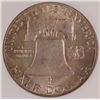 Image 3 : 1949-D FRANKLIN HALF DOLLAR, PCI MS-65 FBL  NICE!  GREAT TONING