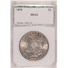 Image 1 : 1898 MORGAN DOLLAR PCI MS62