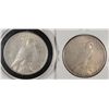 Image 2 : 2-PEACE DOLLARS - 1925 & 1925 S