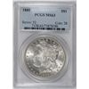 Image 1 : 1885 MORGAN SILVER DOLLAR PCGS MS63