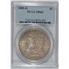 Image 1 : 1885 O MORGAN SILVER DOLLAR PCGS MS63